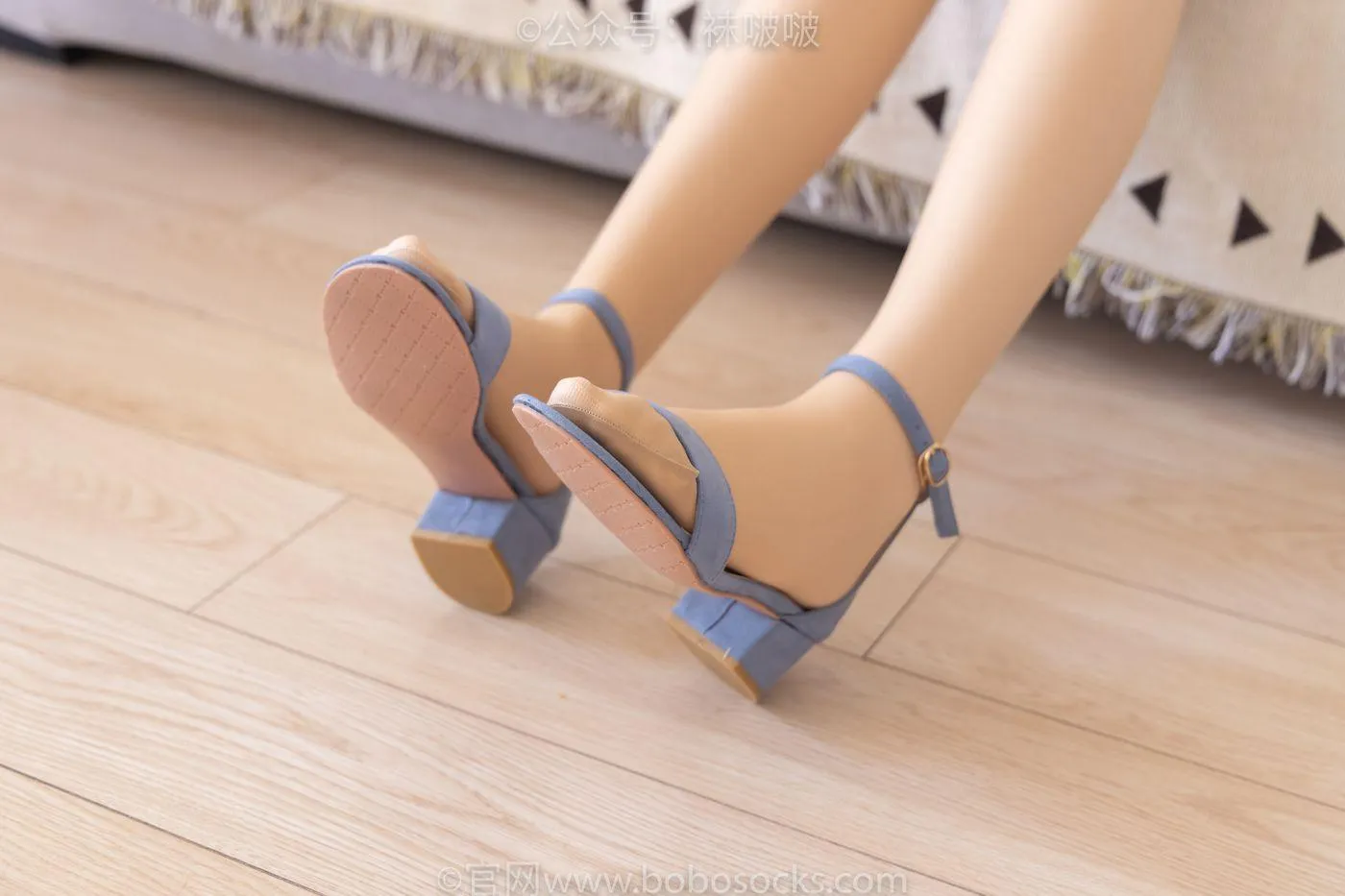 [BoBoSocks袜啵啵]NO.075 小甜豆- AJ、凉鞋、厚肉丝 [160P]插图9